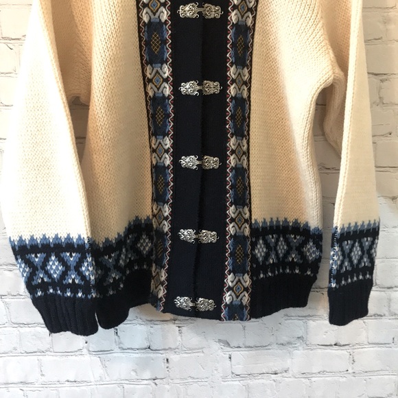 A.S Evebøfoss 100% WOOL NORDIC Sweater EUC Sz 42 - Picture 3 of 7